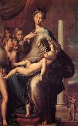 Girolamo Parmigianino, Madonna and its long neck